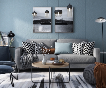 Modern Sofa Combination-ID:113579123