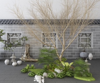 New Chinese Style Garden-ID:509618147