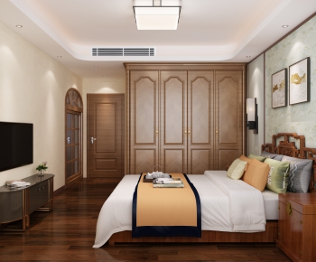 Chinese Style Bedroom-ID:893031754