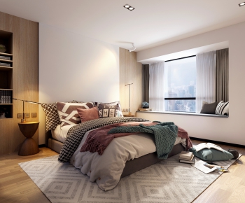 Nordic Style Bedroom-ID:285523757