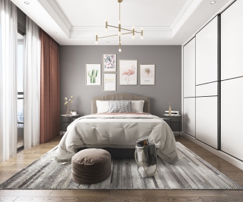 Nordic Style Bedroom-ID:287321233