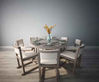 Modern Dining Table And Chairs-ID:361863553