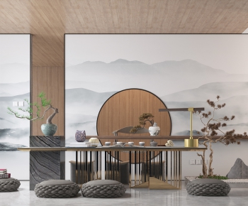 New Chinese Style Tea House-ID:836245472