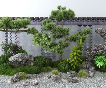 New Chinese Style Garden-ID:442758424