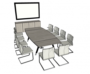 Modern Conference Table-ID:741125876