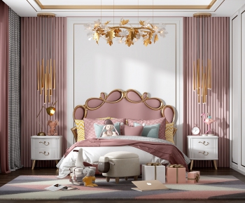 Nordic Style Girl's Room Daughter's Room-ID:657650391
