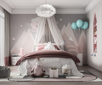 Modern Girl's Room Daughter's Room-ID:616563357