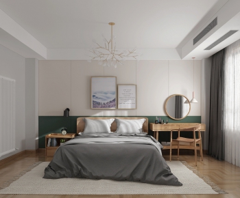 Nordic Style Bedroom-ID:478120878