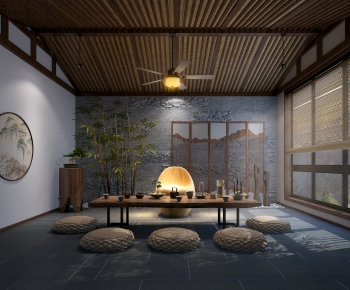 New Chinese Style Tea House-ID:301642157