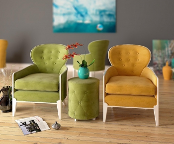 Simple European Style Lounge Chair-ID:155464721