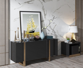 Modern Decorative Cabinet-ID:525585369