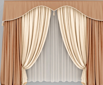 New Chinese Style The Curtain-ID:668151254