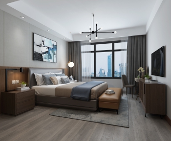 Hong Kong Style Bedroom-ID:292990672