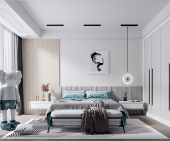 Nordic Style Bedroom-ID:518978343