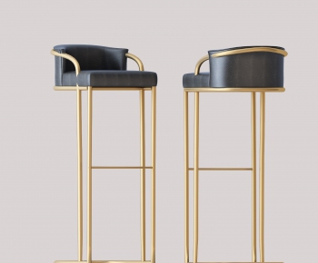 Simple European Style Bar Chair-ID:617307617