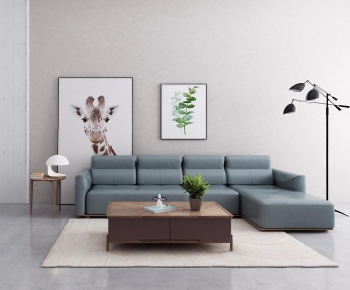 Nordic Style Multi Person Sofa-ID:382153657