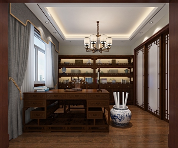 New Chinese Style Study Space-ID:678437572