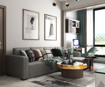 Modern A Living Room-ID:172580929