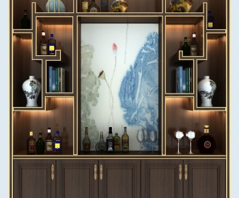 Modern Wine Cabinet-ID:683807979