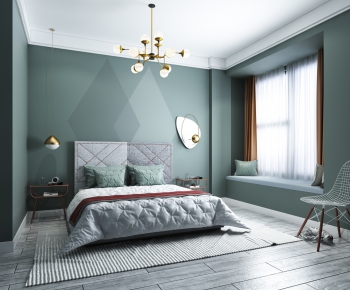 Nordic Style Bedroom-ID:535838713