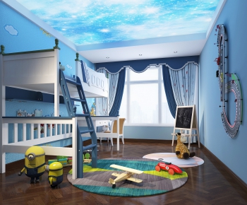 Modern Boy's Room And Son's Room-ID:343188165