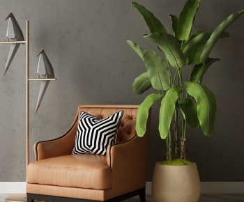 Modern Single Sofa-ID:705303614