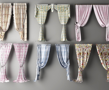 Simple European Style The Curtain-ID:923944239
