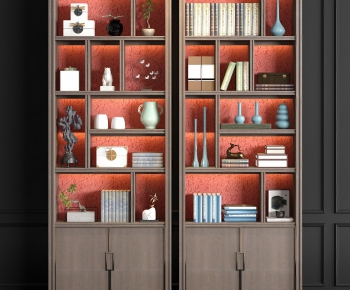 New Chinese Style Bookcase-ID:577708955