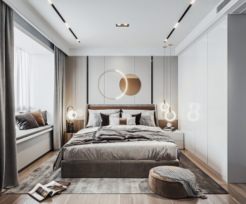 Modern Bedroom-ID:134658371