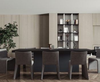 Modern Dining Table And Chairs-ID:349055475