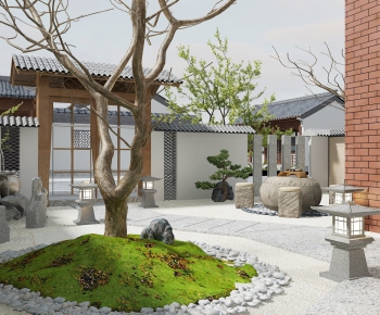 New Chinese Style Courtyard/landscape-ID:426827299