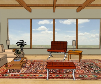 Modern A Living Room-ID:408379594
