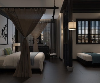 New Chinese Style Guest Room-ID:679818667