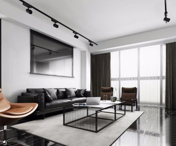 Modern A Living Room-ID:545307437
