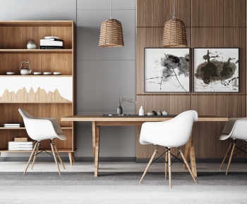 Nordic Style Dining Table And Chairs-ID:183918399