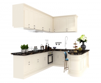 Simple European Style Kitchen Cabinet-ID:477889413