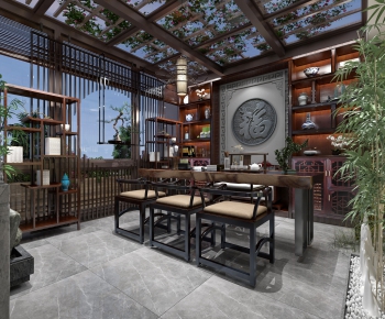 Chinese Style Tea House-ID:418227619