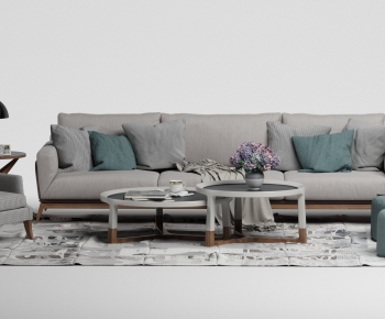 Nordic Style Sofa Combination-ID:936288219