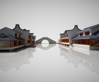Chinese Style Ancient Architectural Buildings-ID:249685178