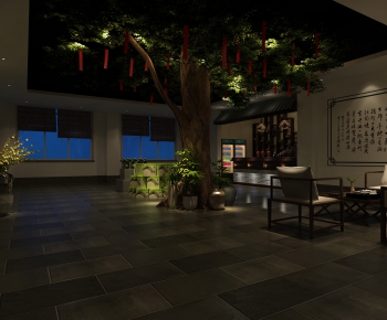 New Chinese Style Lobby Hall-ID:303371891