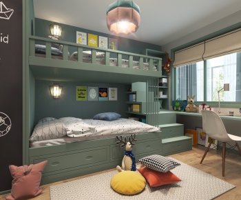 Nordic Style Children's Room-ID:445890432