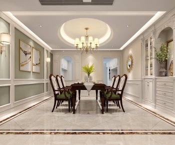 American Style Dining Room-ID:373232255