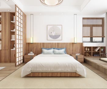 New Chinese Style Bedroom-ID:721943811