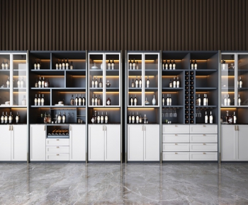 Modern Wine Cabinet-ID:427258389