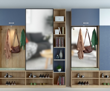 Nordic Style Shoe Cabinet-ID:991609858