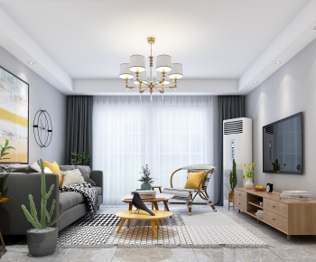 Nordic Style A Living Room-ID:775607714