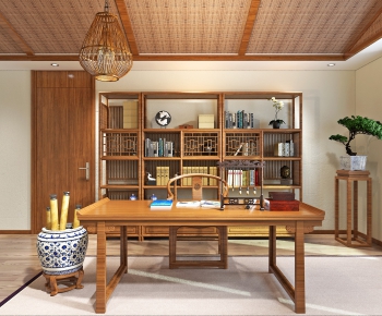 New Chinese Style Study Space-ID:615271229
