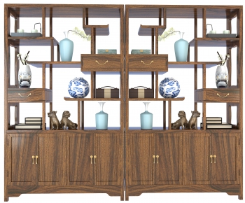 New Chinese Style Wine Cabinet-ID:298797767