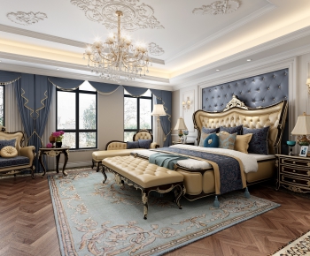 American Style Bedroom-ID:898302382