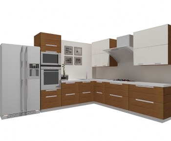 European Style Kitchen Cabinet-ID:585615155